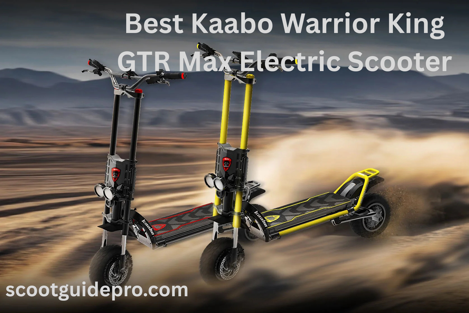 Kaabo Warrior King GTR Max Electric Scooter