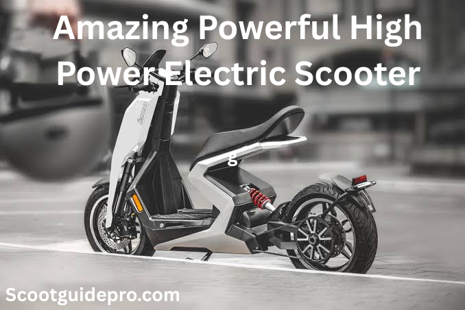 High Power Electric Scooter