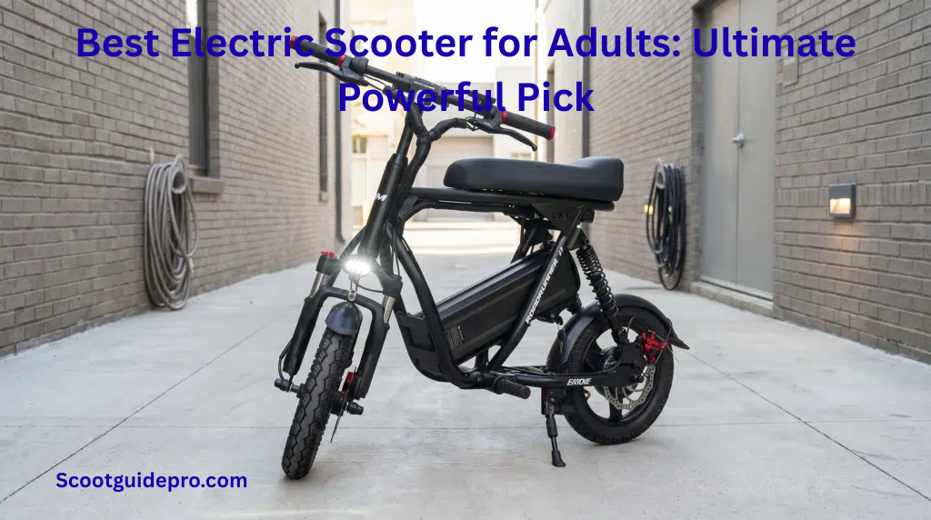 Best Electric Scooter for Adults