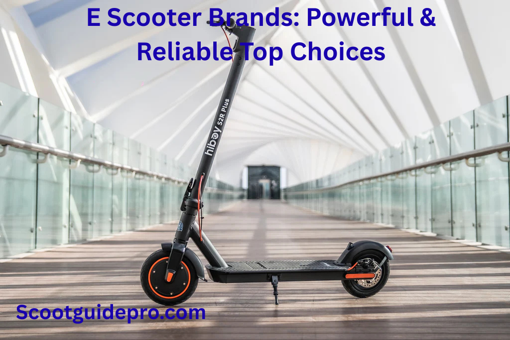 E Scooter Brands